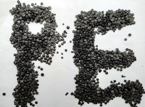 南京黑色hdpe拉管再生颗粒